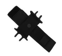 Bracelet en Silicone et Nylon Portable Rotatif Noir de Téléphone | Mobile et Cellphone, Usage Sport et Randonnée, Accès Tactile Direct, Portable, Protection les Chocs