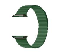 Bracelet en silicone for montre 46 mm, 42 mm, 49 mm, 45 mm, 41 mm, 44 mm, 40 mm, bracelet magnétique for séries 2, 10, 9, 8, 7, 6, SE, 5, 4, 3(12 green,42-44-45-49-46)