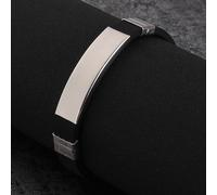 Bracelet en silicone-Noir KP22755