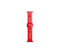 Bracelet en silicone pour Apple Watch 42/44/45/49mm Rouge