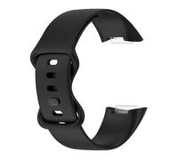 Bracelet en silicone pour Fitbit Charge 5 et Charge 6 Black S