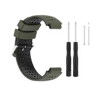 Bracelet en silicone pour Garmin Forerunner 220/230/235/630/620/735XT/Approach Green