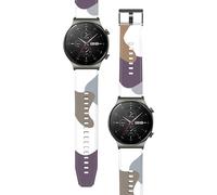 Bracelet en silicone pour Huawei Watch GT2 Pro, Motif de marbre Strap pour Smartwatch, modèle 10