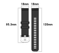 Bracelet en silicone pour Huawei Watch GT5 - 22 mm Black 22 mm