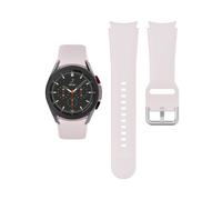 Bracelet en silicone pour montre connectée Samsung Galaxy Watch 4 Classic 46 mm 42 mm (sable rose)