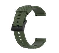 Bracelet en silicone pour Suunto 7/9/9 baro/D5 Vert militaire