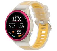 Bracelet en silicone respirant conçu pour Garmin Forerunner 570 42 mm/Vivoactive 6 5/Venu 2 Plus, bracelet de sport à dégagement rapide pour Approach S50 S44 S42 S40 S12, taille unique, Silicone, Pas