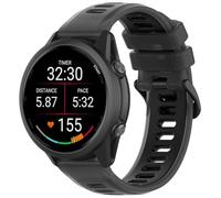 Bracelet en silicone respirant conçu pour Garmin Forerunner 570 42 mm/Vivoactive 6 5/Venu 2 Plus, bracelet de sport à dégagement rapide pour Approach S50 S44 S42 S40 S12, taille unique, Silicone, Pas