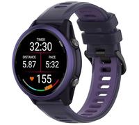 Bracelet en silicone respirant conçu pour Garmin Forerunner 570 42 mm/Vivoactive 6 5/Venu 2 Plus, bracelet de sport à dégagement rapide pour Approach S50 S44 S42 S40 S12, taille unique, Silicone, Pas