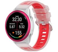 Bracelet en silicone respirant conçu pour Garmin Forerunner 570 42 mm/Vivoactive 6 5/Venu 2 Plus, bracelet de sport à dégagement rapide pour Approach S50 S44 S42 S40 S12, taille unique, Silicone, Pas