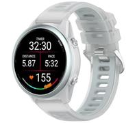 Bracelet en silicone respirant conçu pour Garmin Forerunner 570 42 mm/Vivoactive 6 5/Venu 2 Plus, bracelet de sport à dégagement rapide pour Approach S50 S44 S42 S40 S12, taille unique, Silicone, Pas
