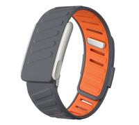 Bracelet en silicone robuste et confortable compatible avec WHOOP 5 | Whoop MG Band - Bracelet de rechange en silicone souple durable pour homme et femme avec connecteur de cadre en métal, WHOOP 5 MG