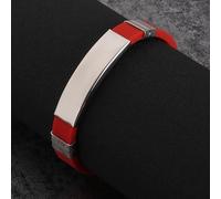 Bracelet en silicone-Rouge KP22752