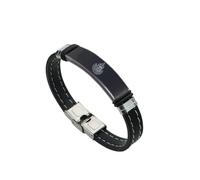 Bracelet en silicone souple Allah Ayatul Kursi - Calligraphie arabe - Verset du Coran gravé - Pour protection - Amulettes de bénédiction islamique - Bijoux pour homme et femme - 21 cm, 8 26 inch,