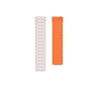 Bracelet en silicone souple de 22mm for montre Compatible avec Huawei Watch GT 4 3 2E Pro 46mm/Ultimate/Amazfit GTR 47mm(Starlight orange,For Huawei Watch 4)