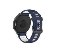 Bracelet en Silicone souple for Garmin Forerunner Series 220 230 235 620 630 735XT, Bracelet de montre de remplacement adapté for Garmin(5 Blue N White)