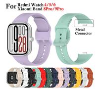Bracelet en Silicone souple pour montre intelligente Redmi 4 5 6, Bracelet de Sport remplaçable, Correa pour Xiaomi Mi Band 8 9 Pro Midnight Blue