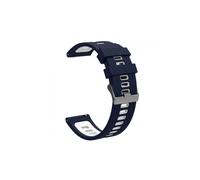 Bracelet en silicone style sport Garmin D2 Air X10 KRD55 20 mm | Couleur: Bleu marine Bleu marine