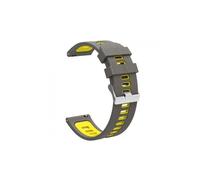 Bracelet en silicone style sport Zeblaze GTR 3 Pro KRD55 22 mm | Couleur: Gris Gris
