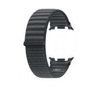 Bracelet en tissu noir Galaxy Watch serie