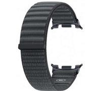 Bracelet en tissu noir Galaxy Watch serie