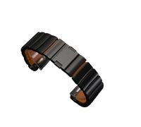 Bracelet en titane 22mm, Pour Huawei Watch 5 4 GT6 GT5 Pro GT4 46mm Ultimate 2, Bracelet en caoutchouc(Black orange,For Ultimate)