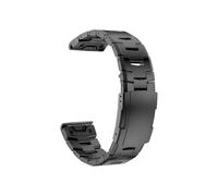 EMAIGlPO Bracelet en Titane à Ajustement Rapide, 26mm 22mm, for Garmin Fenix 8 E 47mm 51mm 7 7X 6 6X 5 5X Plus/Epix Pro/Tactix/MARQ, Bracelet de Montre en métal(Gray 1,QuickFit 26mm)