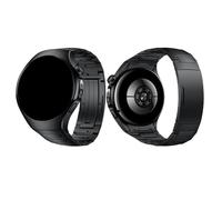 Bracelet en titane à dégagement rapide Pour Huawei Watch 5 46mm bouton spécialisé bande métallique remplacement du Bracelet d'affaires(Black)