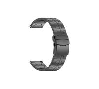 Bracelet en titane de 22 mm adapté à la montre Huawei GT5 GT4 46 mm 4/4 Pro Bracelet de montre intelligente for Amazfit Balance GTR 4 3 2 Bracelet d'affaires(Black,Huawei GT5 Pro 46mm)