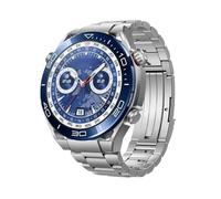 Bracelet en titane de 22mm, for Huawei Watch 4Pro GT 4 46mm 2e/3Pro Ultimate Link, for Samsung galaxy 3 45mm Gear S3(Silver,For Huawei Ultimate)