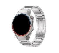 Bracelet en titane de 22mm Pour Huawei Watch GT5 Pro GT4 46mm Watch4 4Pro Ultimate Band, bracelet de remplacement en métal(Silver,For GT5Pro 46mm)