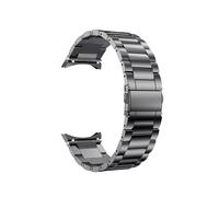 Bracelet en titane et acier inoxydable, sans couture, adapté à la for Samsung Galaxy Watch 4/5/6 Classic 43 47mm 40/44mm(Titanium Deep Grey C,Watch 6 Classic 47mm)