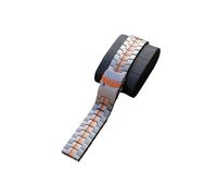 Bracelet en titane noir et orange de 20 mm et 22 mm for Huawei Watch GT 5 Pro et OnePlus Watch 2 et 2R(Titanium orange,For Huawei GT 5 Pro)