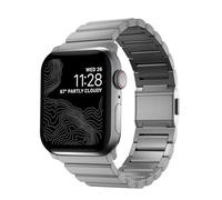 Bracelet de Montre pour Watch 44/45/46/49mm Titanium Band Nomad Argent G