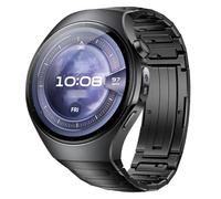 Bracelet en Titane pour Huawei Watch 5 46mm, Revêtement DLC, Fermoir Pliant, Léger, Antirrayures, Design Modulaire pour Huawei Watch 5 46mm pour Homme Femme Affaires Loisirs
