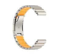 Bracelet en titane Silicone 22mm Pour Huawei GT 6 Pro 46mm GT6 GT5 Band Wristband Pour Huawei Watch 5 4 3/Ultimate 2(Titanium Orange,For GT6 46mm)