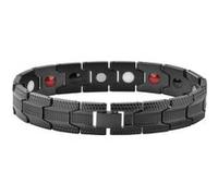 Bracelet énergétique thérapeutique en acier inoxydable pour hommes HS1311 G