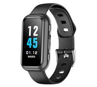 Bracelet Enregistreur Vocal 8Go Dictaphone HD avec Réduction du Bruit Noir