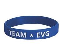 Bracelet enterrement vie de garçon bleu Team EVG (x6) REF/66606 - ptit clown bleu G