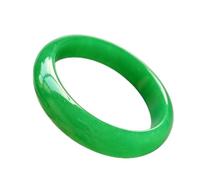 Bracelet entièrement vert vif en jadéite birmane et jade quartz naturel