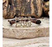 Bracelet équilibre en pierre de lave