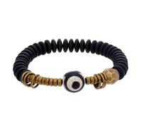 Bracelet ethnique fait à la main - Taille réglable - Coloré - Élastique - Accessoire culturel