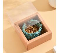 Bracelet expansible et réglable en fil de cuivre tressé fait main en turquoise naturelle de haute qualité, style élégant de luxe Malachite