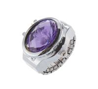 Bracelet Extensible Incrusté De Fleurs, Étui De Chasseur, Bague Montre À Quartz Pour Dames