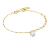 Bracelet femme - Ania Haie - Pearl Of Wisdom - Doré - Argent sterling 925 - 16,5 cm