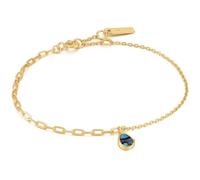 Bracelet femme Ania Haie Turning Tides - Argenté et plaqué or - Ormeau 4x5,5mm