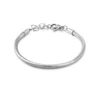 Bracelet Femme Argent 925 Fermoir à Homard Charms Bracelet Réglables Bracelets à Faire Soi-Même Chaîne Serpent Bracelets, pour la fête des mères, la Saint-Valentin