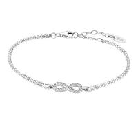 Bracelet Femme Lotus Silver - Senora - Argent - Signe Infini - Oxyde de zirconium