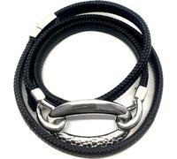 Bracelet femme Panarea BR3GN Argent noir (52 cm)