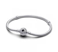 Bracelet Femme Pandora NORTH STAR CLASP SNAKE CHAIN - SIZE 19 19 cm Argenté